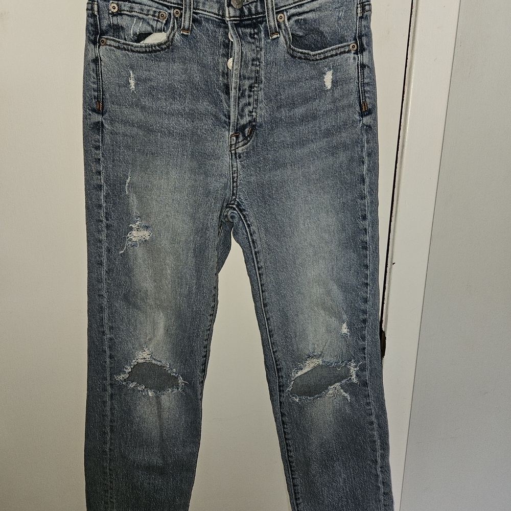 Pistola Women's Blue Straight Leg Jeans